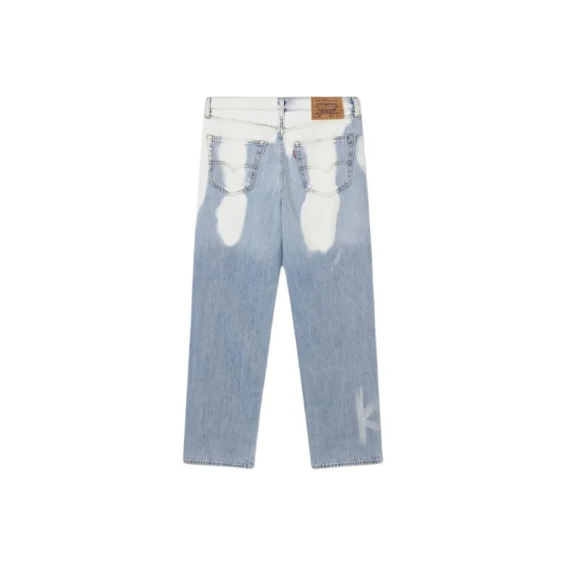Levis Jeans Men Blue White-1