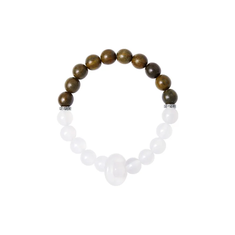JKEM Chalcedony Jade Bracelets Women's-0