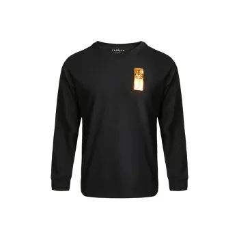 Jordan Set in Sleeve T Shirt Men's Black