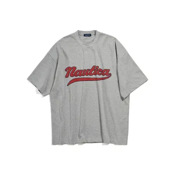 Nautica White Sail Nautica SS23 T Shirts Unisex