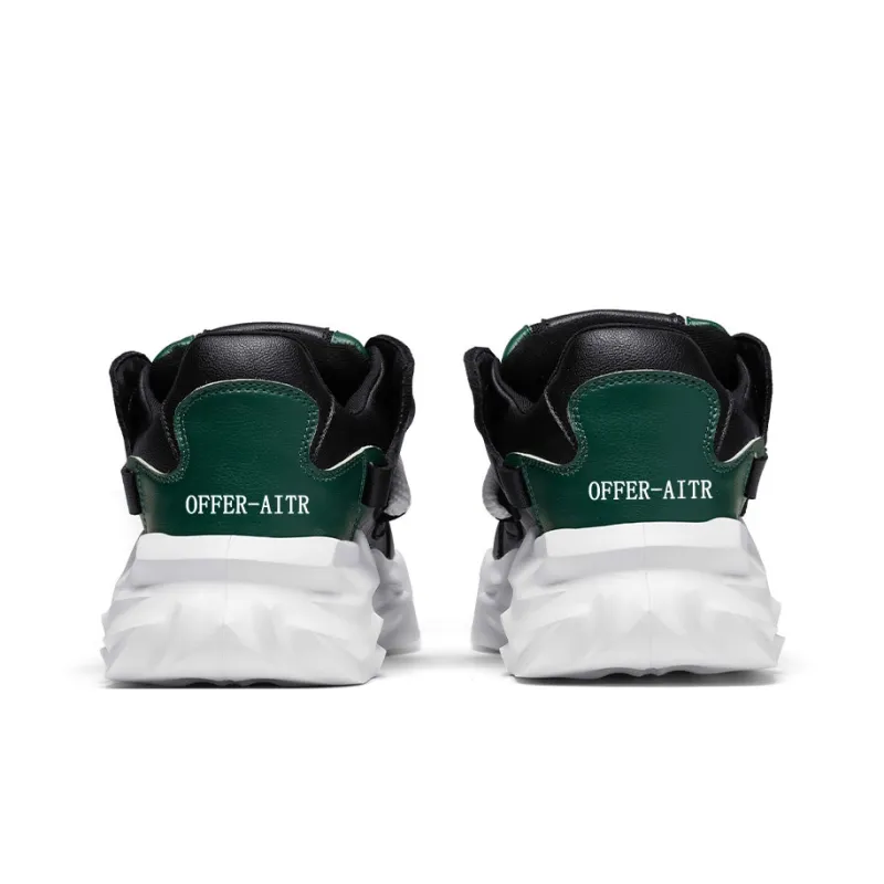 OFFER AITR Anti Slip And Wear Resistant Height Increasing Low Top Chunky Sneakers Men's-10
