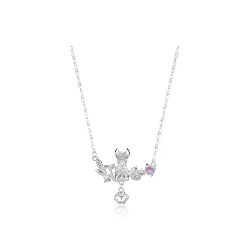 LAOYINFANG Foot Silver 990 Necklaces Women's