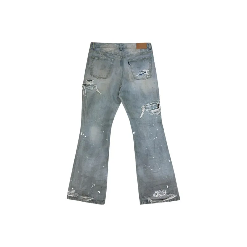 GRAILZ SS25 PROJECT G/R SS25 COLLECTION 6 NEW THROW BACK Collection Jeans Unisex-1