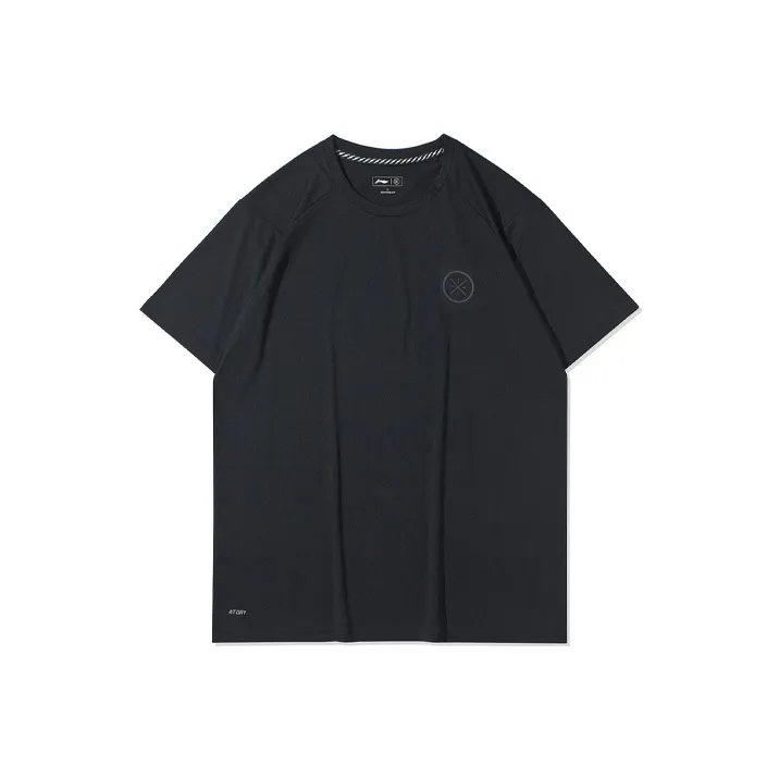 LINING T Shirts Men New Standard Black-0