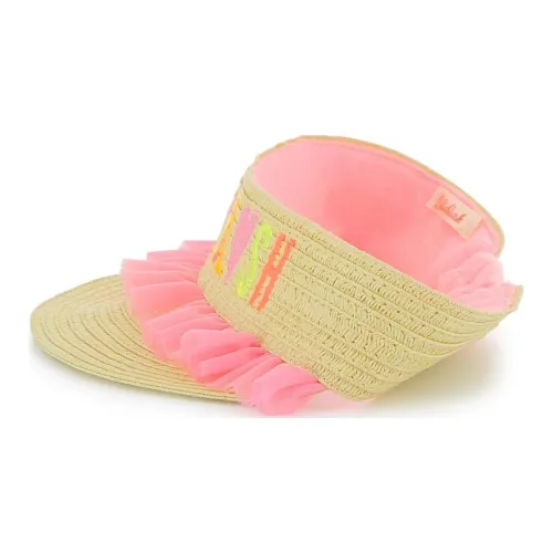 Billieblush Paper Fiber Polyester Polyamide Hats & Caps Women's Yellow
