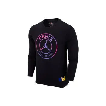 JORDAN PSG T Shirts Men Black