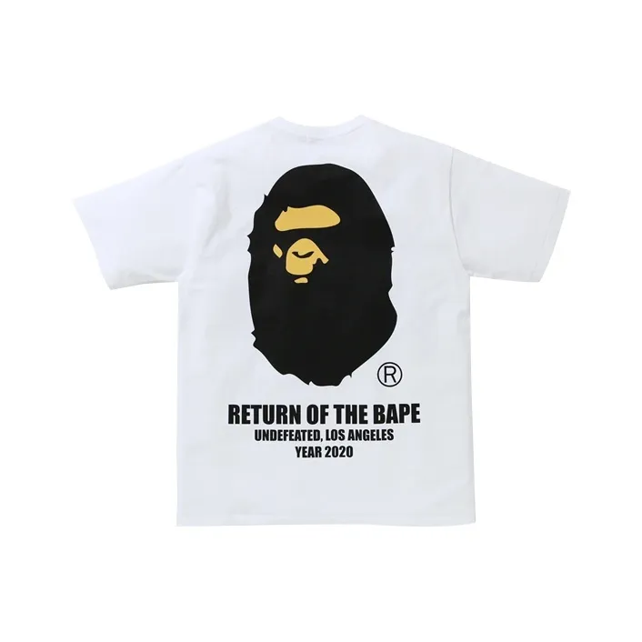 Bape X Undefeated Ape Head Tee-2
