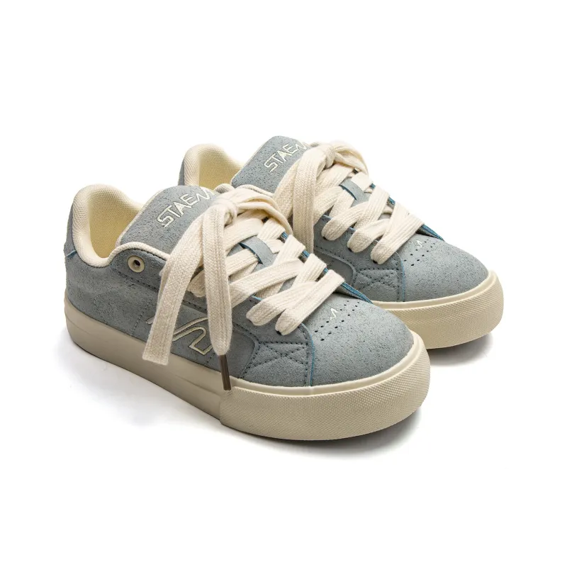 Far Waves Anti Slip And Wear Resistant Coverage Low Top Skateboard Shoes Women's-1