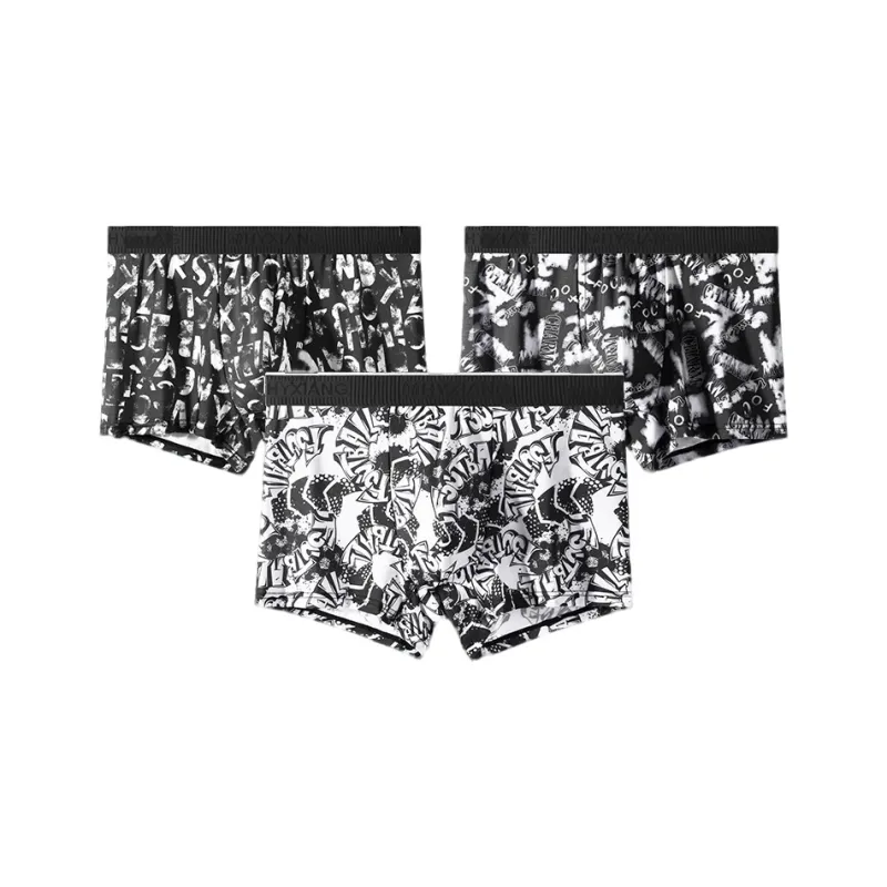 H YXIANG Underpants Men's 3 Pack-2