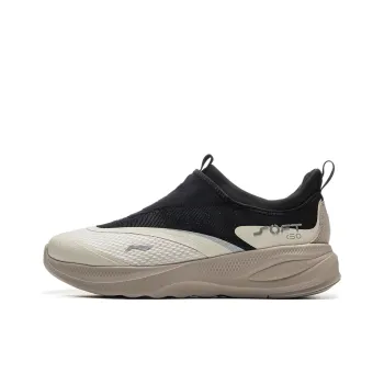 LiNing SOFT GO 2 Non slip Lightweight Low Top Casual Shoes Men's Black Gray