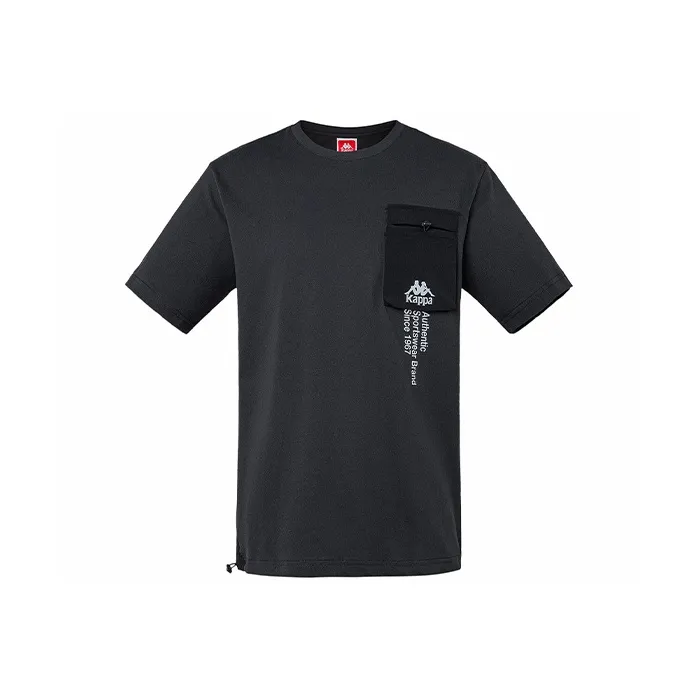 Kappa T-Shirt Men's Reinforced Steel Gray-0