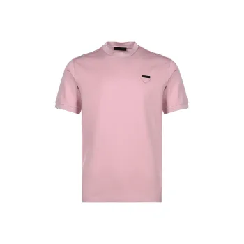 PRADA T-Shirts Men Rose Pink