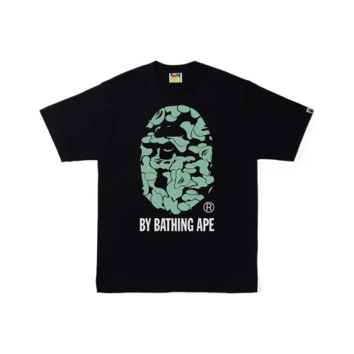 A BATHING APE Text Code Camo By Bathing Ape Tee