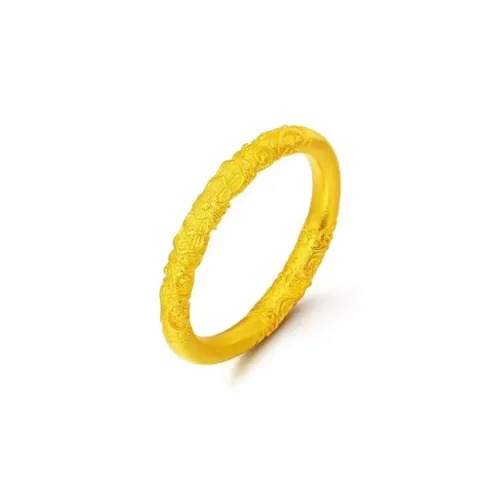FANSHINER 18K Gold Rings Unisex