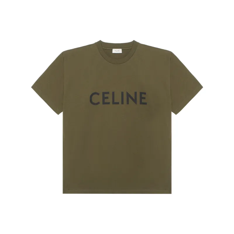 CELINE T-Shirt Men's Dark Green-0