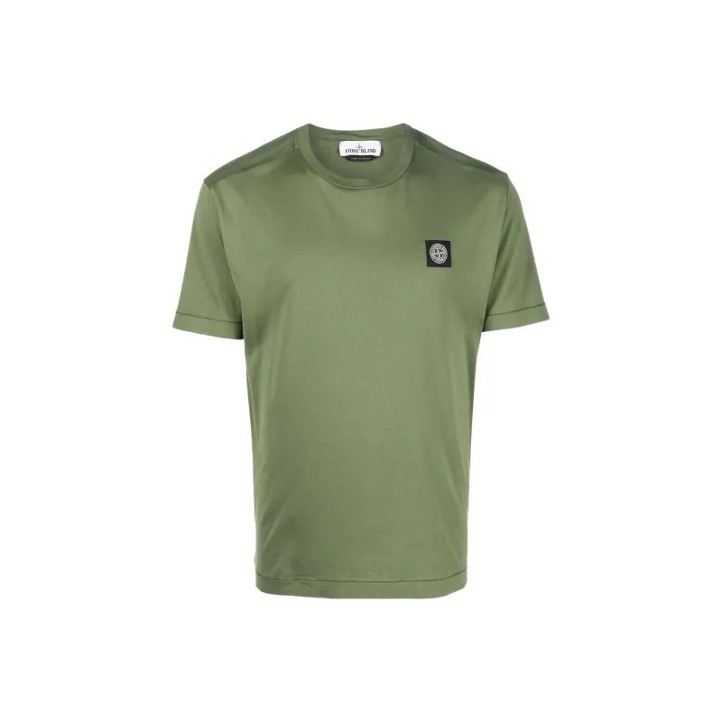 STONE ISLAND 60/2 Cotton Jersey Garment Dyed T Shirt-0