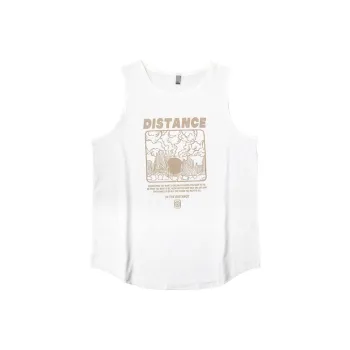 Cotton Gene Tank Tops Men's White