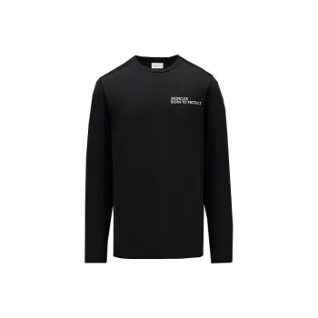 Moncler SS22 T Shirts Men Black