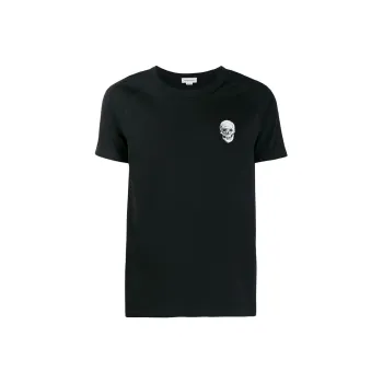 Alexander McQueen T Shirts Men Black