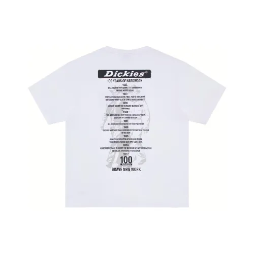 Dickies T Shirts Unisex White