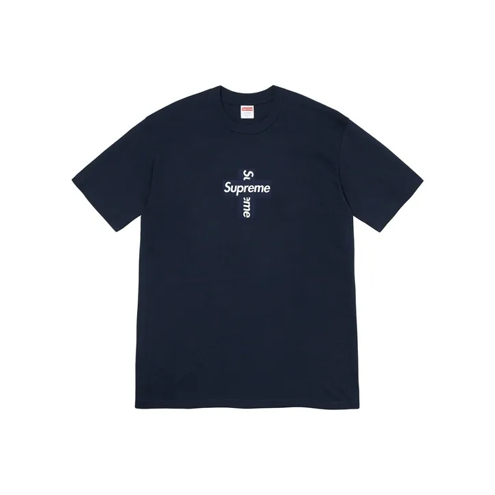 Supreme Cross Box Logo Tee-3