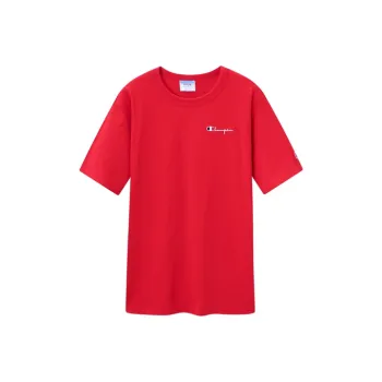 Champion T Shirt Unisex Red US Version