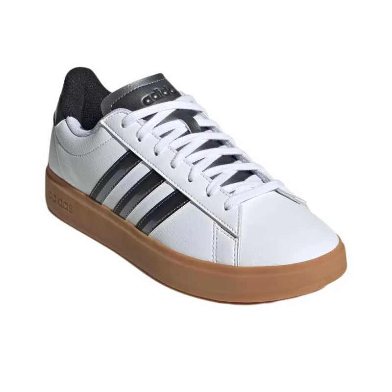 Adidas GRAND COURT 2.0 Abrasion Resistant Slip Resistant Low Top Skateboard Shoes Women's Black White-2