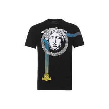 VERSACE T Shirts Men Black