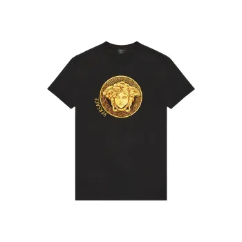 VERSACE Medusa Amplified Embroidered T Shirt