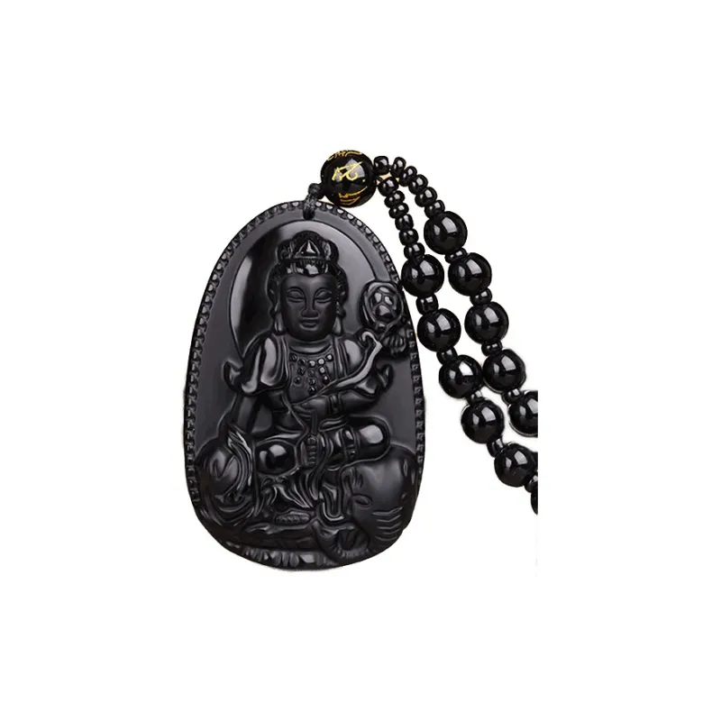 GUDUD Obsidian Necklaces Unisex-7