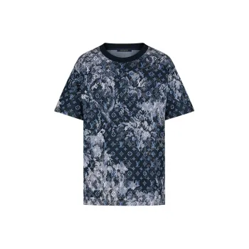 LOUIS VUITTON New Quarterly Products Of LV T Shirts Men Blue