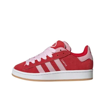 Adidas Originals CAMPUS 00s Anti Slip Wear Resistant Low Top Skateboard Shoes Unisex Red Pink