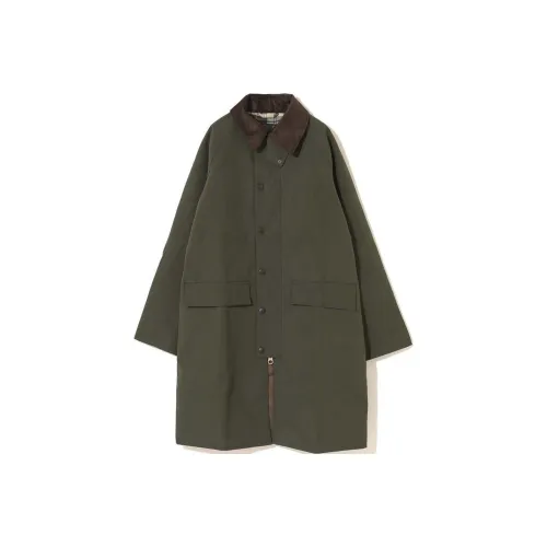 BARBOUR Coats Men Army Green