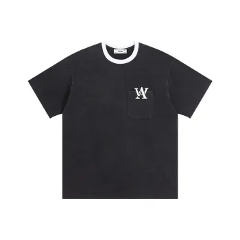 AIRWAY Straight T-Shirt Unisex Black