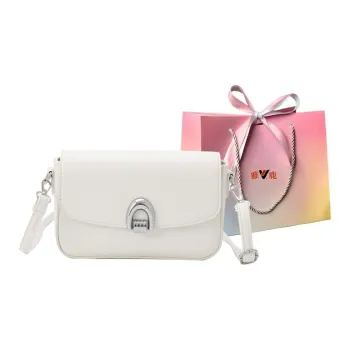 Yalu PU Crossbody Bag Shoulder Bag Regular Women's Black/White/Pink/Brown/Khaki