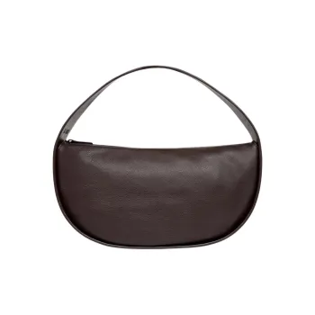 ST. AGNI Cow Leather Handbag Shoulder Bag Small Size Women's Chocolate