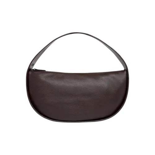 ST. AGNI Cow Leather Handbag Shoulder Bag Small Size Women's Chocolate
