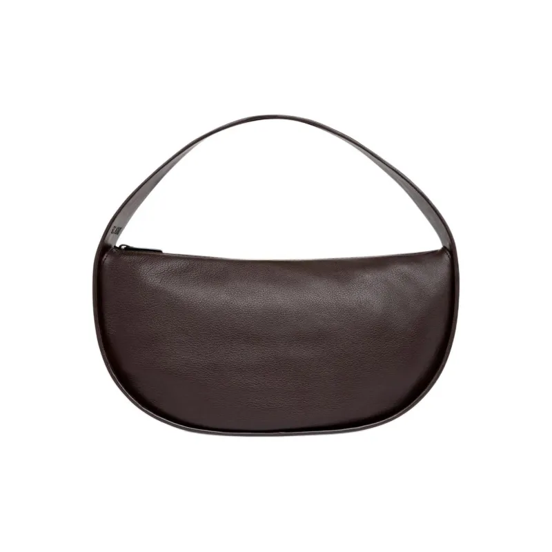 ST. AGNI Cow Leather Handbag Shoulder Bag Small Size Women's Chocolate-0