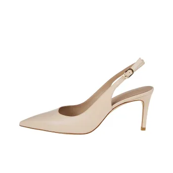 Stuart Weitzman/SW Power Slim Heel High Heels 7.5cm Women's Beige