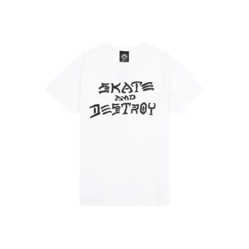 Thrasher T Shirt US Version Unisex White