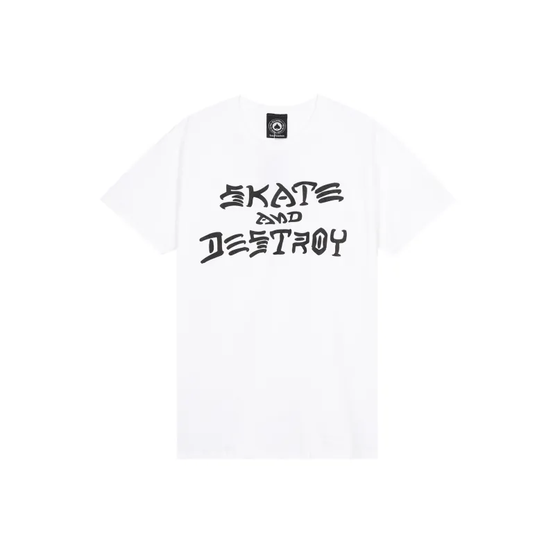Thrasher T Shirt US Version Unisex White-0