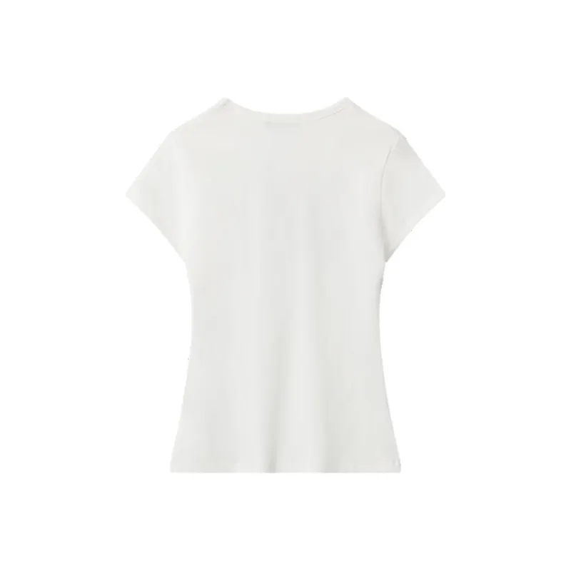YUZHAOLIN Summer Set in Sleeve Slim Fit Versatile Top Unisex-1