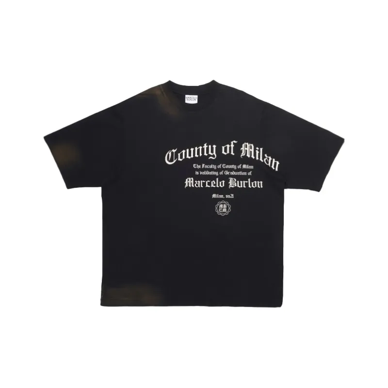 Marcelo Burlon T Shirts Men Black-0