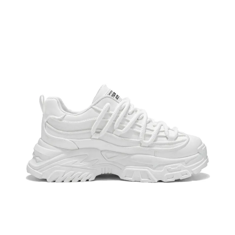 JEANSWEST Anti Slip Wear Resistant Water Resistant Balance Low Top Chunky Sneakers Men's-6