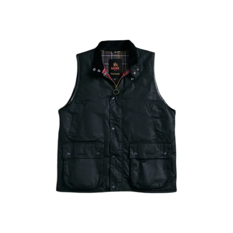 BARBOUR x BARACUTA Vest Men's Black-0