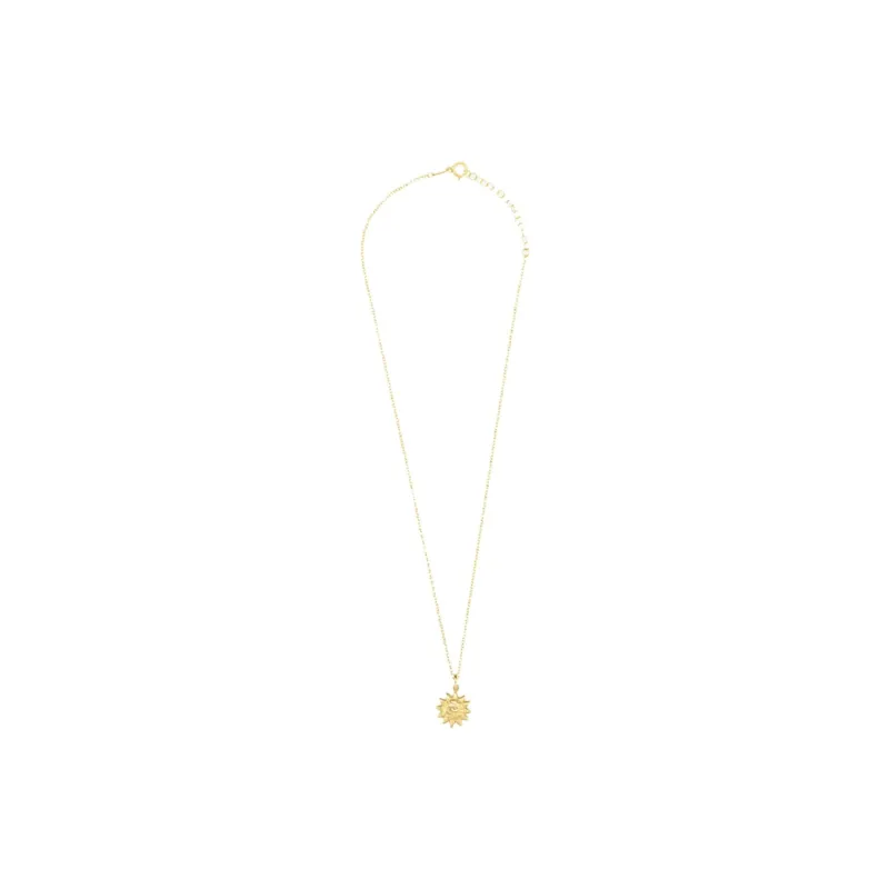 Radiant Stainless Steel, Gold Plated, Silver Necklaces Women's Gold-0