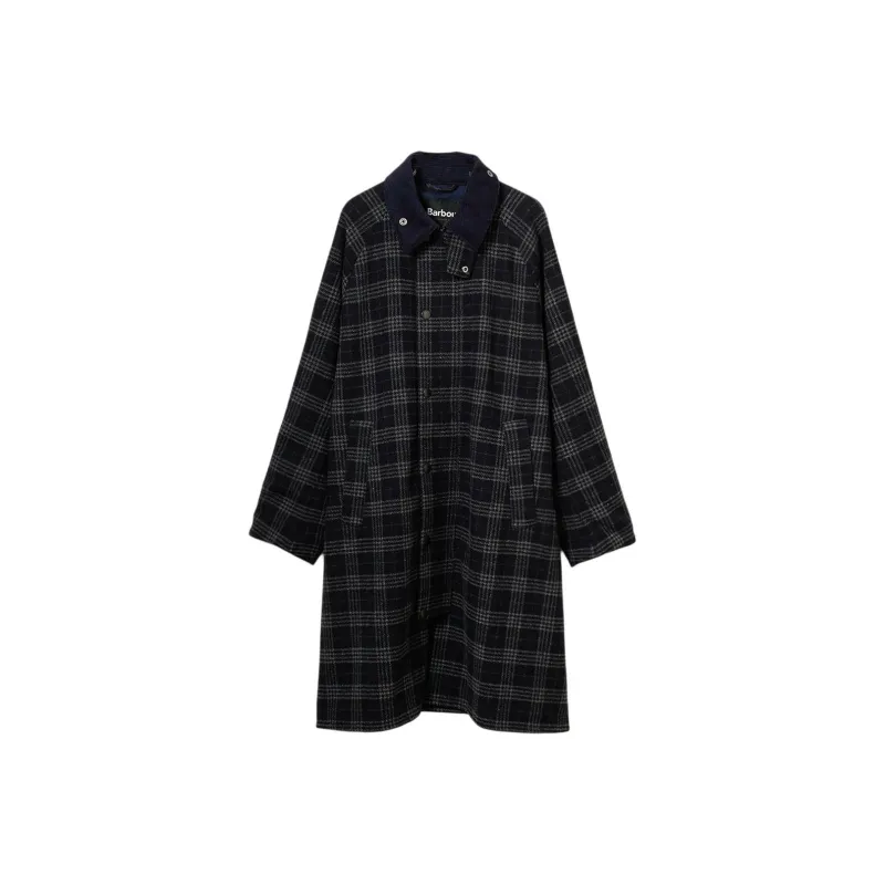 BARBOUR Coats Men Blue Gray-0
