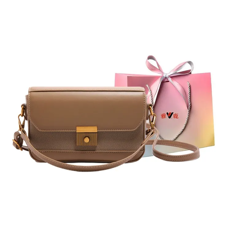 Yalu PU Shoulder Bag, Crossbody Bag Regular Women's Black/White/Brown/Gray/Khaki/Green-14