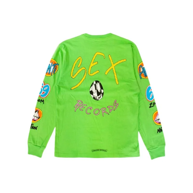 Chrome Hearts Matty Boy Sex Records L/S T-shirt - POIZON