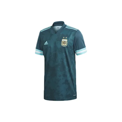 Adidas Argentina National Team T Shirt Fan Edition Men's Turquoise